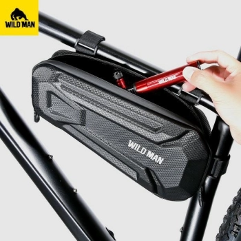 WILDMAN Torba na ramę roweru XT9 XL 3.5L uchwyt rowerowy czarna/black