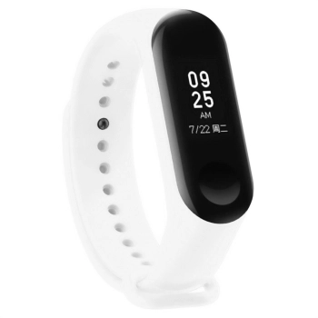 Pasek silikonowy do Xiaomi 5/6 biały do codziennego noszenia