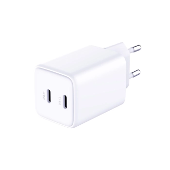 3mk Hyper Charger PD 45W GaN QC4+ PPS 2C Super-Fast Charge 2.0 White