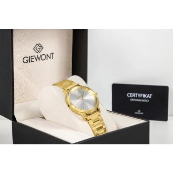 Zegarek Damski Giewont Sapphire Złoto Srebrny GW2360-B2