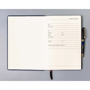 Notes notatnik planer z gumką organizer elegancki Peterson w linie B5