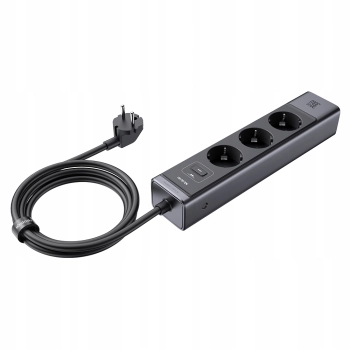 MCDODO ŁADOWARKA SIECIOWA LISTWA ZASILAJĄCA GAN TYP C 6X USB-C USB AC 1,5M