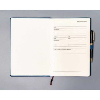 Notes planer B5 Peterson organizer z gumką notatnik w linie elegancki