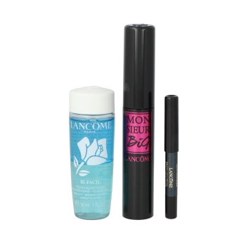 Zestaw Lancome Mascara Monsieur Big Kit 01 10ml + Drama Liqui-Pencil Mini 08 0,5g + Bi-Facil Instant Eye Makeup Remover Mini 30 ml