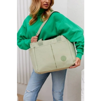 Nylonowy shopper damski - Peterson