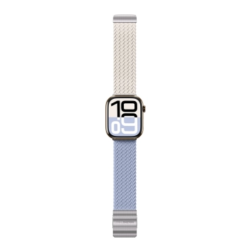 Zestaw 2 pasków AMAZINGTHING Blend Band do Apple Watch 45 / 46 / 49 mm - gwiezdny błękit / gwiezdny