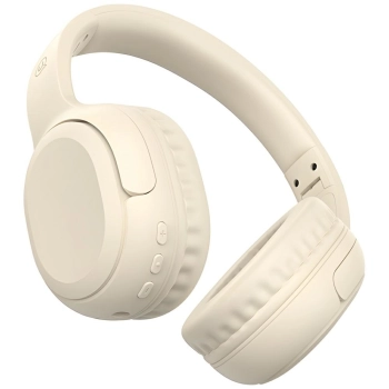 USAMS Słuchawki Bluetooth 5.3 nauszneYun Series beżowy/beige TDLYEJYX02 (USAMS-YG23)