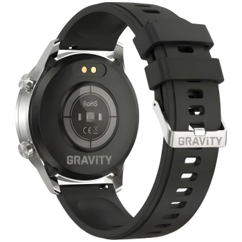 Smartwatch Gravity Srebrny 2 Paski GT10-7