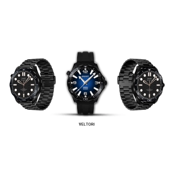 Smartwatch VELTORI VT150-1 Czarny Pasek Silikonowy + Czarna Bransoleta