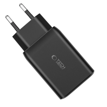 TECH-PROTECT C65W 3-PORT NETWORK CHARGER PD65W/QC3.0 WHITE