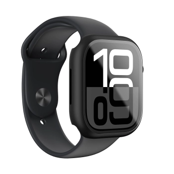 Etui ze szkłem hartowanym AMAZINGTHING Radix Glass do Apple Watch 42mm - czarne