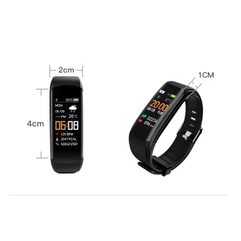 Smartwatch GIEWONT elegancki zegarek na rękę z 2 paskami