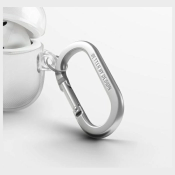 UNIQ etui Glase AirPods 4                przezroczysty/glossy clear