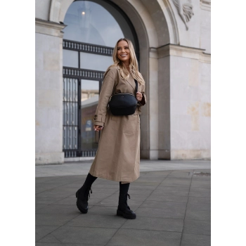 Saszetka damska Peterson crossbody miejska na ramię skórzana