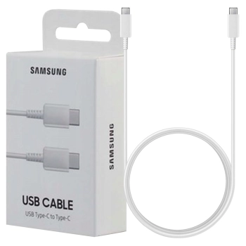 Kabel Samsung EP-DX510JW USB-C - USB-C5A biały/white 1.8m