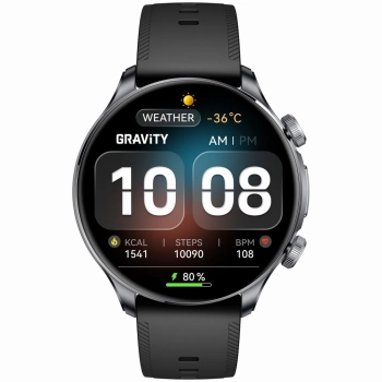 Smartwatch Gravity Czarny 2 Paski GT35-1