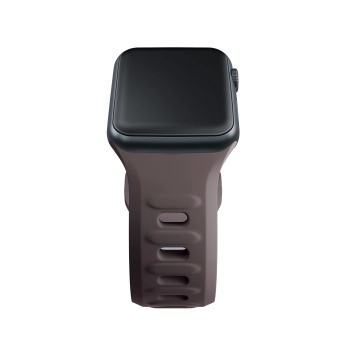 38/40/41/42 mm Taupe (small) - 3mk Silicone Watch Strap for Apple
