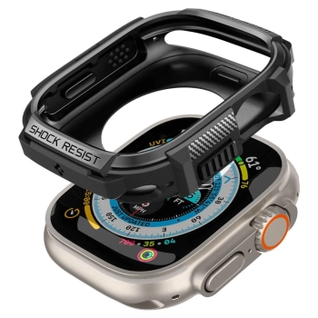 SPIGEN RUGGED ARMOR APPLE WATCH ULTRA 1 / 2 (49 MM) MATTE BLACK