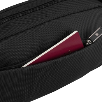 Saszetka miejska męska nerka na ramię z paskiem crossbody Peterson