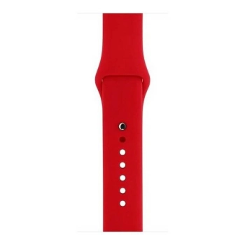 Mercury pasek Silicon Apple Watch 42/44/45 mm czerwony/red