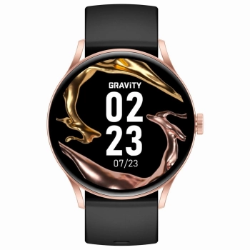 Smartwatch Gravity Czarno Różowy GT2-2 PRO