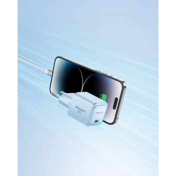 INNOSTYLE SZYBKA ŁADOWARKA KOSTKA USB-C 20W USB TYP C GAN II DO IPHONE LED