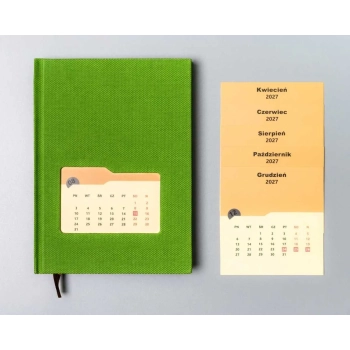Notes B6 w kropki notatnik w twardej okładce papier 100g 104 kartki +