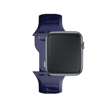 42/44/45/46/49 mm Ocean Blue (big) - 3mk Silicone Watch Strap for Apple