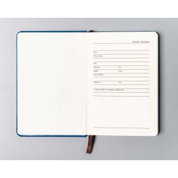 Notes notatnik planer A6 mały Peterson w kropki journal twarda oprawa