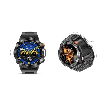 Smartwatch Gravity do codziennego noszenia i treningów