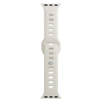 42/44/45/46/49 mm Nude (big) - 3mk Silicone Watch Strap for Apple