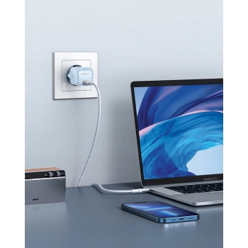 INNOSTYLE SZYBKA ŁADOWARKA KOSTKA USB-C 33W USB TYP C GAN II DO SAMSUNG LED