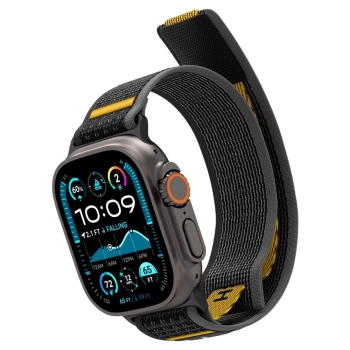 Pasek Spigen Athlex Air na Apple Watch 44 / 45 / 46 / 49 mm - czarny