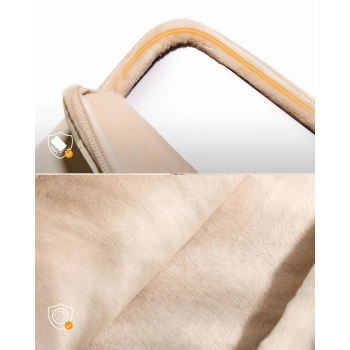 INNOSTYLE DAMSKA TORBA NA LAPTOPA 15 6 16 WODOODPORNA STRATUS SLEEVE BEŻOWA