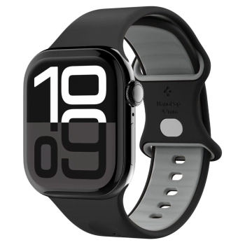 Pasek Spigen Nano Pop na Apple Watch 40 / 41 / 42 mm - czarno-szary