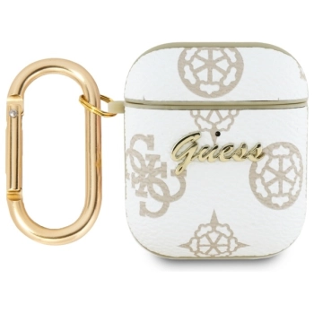 Guess GUA2PG4GPH AirPods 1/2 cover       biały/white 4G Hook