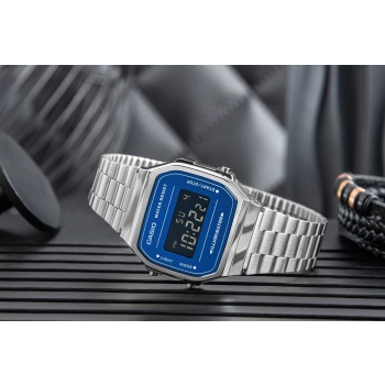 Zegarek Męski CASIO VINTAGE A168WEM-2BEF + BOX