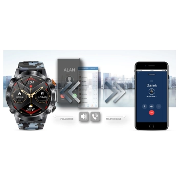 Smartwatch Gravity do codziennego noszenia i monitorowania