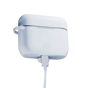 Apple AirPods Pro 3 - 3mk Silicone AirPods Case White