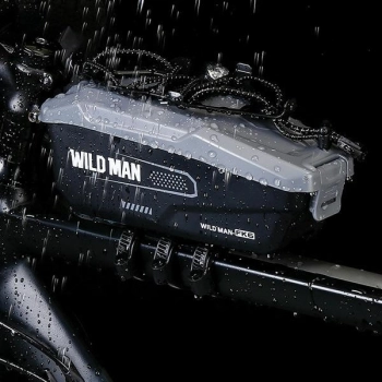 WILDMAN Etui/uchwyt na rower FK6sakwa na ramę szaro-czarna/grey-black