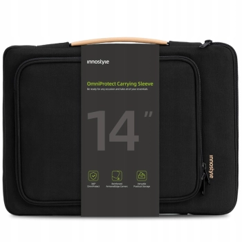 INNOSTYLE TORBA NA LAPTOPA 13 14 WODOODPORNA ETUI CASE OMNIPROTECT CZARNA