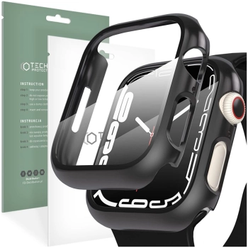 TECH-PROTECT DEFENSE360 APPLE WATCH 7 / 8 / 9 (45 MM) BLACK