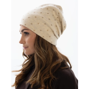 Czapka beanie damska PETERSON elegancka jesień zima