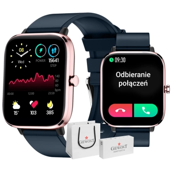 Smartwatch Giewont Różowo- do Codziennego Noszenia