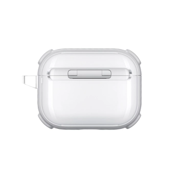 Etui AMAZINGTHING Titan Pro Mag Case Clear do AirPods Pro 3 - białe