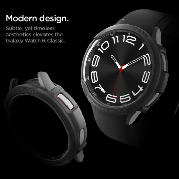 SPIGEN LIQUID AIR SAMSUNG GALAXY WATCH 6 CLASSIC (47 MM) MATTE BLACK