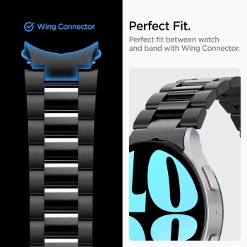 SPIGEN MODERN FIT BAND SAMSUNG GALAXY WATCH 6 (44 MM) BLACK