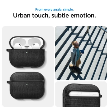 Etui Spigen Urban Fit na AirPods 3 - czarne