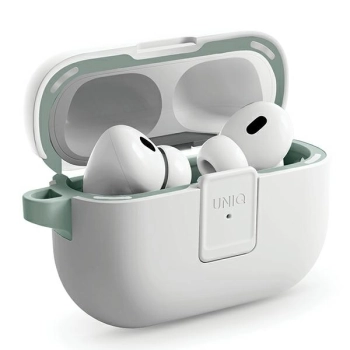 UNIQ etui Clyde Lock Case AirPods Pro 2(2022/2023) czarno-ciemnoszary/charcoal-dark grey