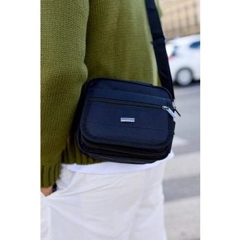 Torba męska na ramię saszetka mała crossbody listonoszka miejska PETERSON